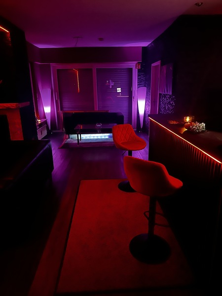 Penthouse Erotik Lounge - Raucher-Lounge im Außenbereich