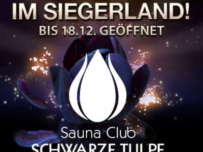 Schwarze TULPE - 1. Sauna Club im Siegerland