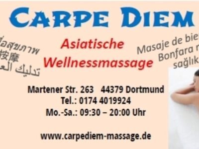 Carpe Diem Asiatische Wellnessmassage