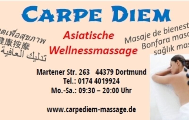 Carpe Diem Asiatische Wellnessmassage